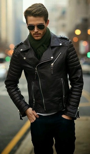 leather jacket