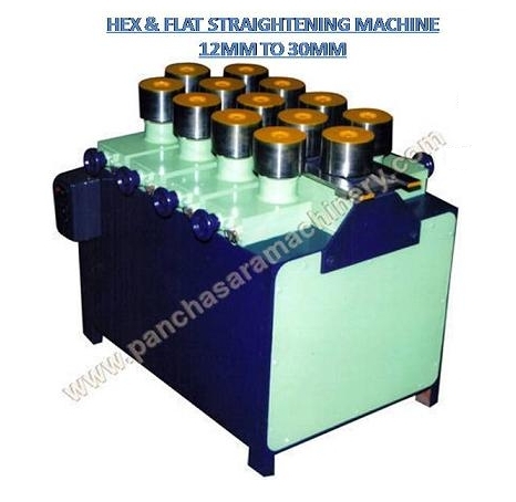 Hex & Flat Straightening Machine 12mm to 20mm