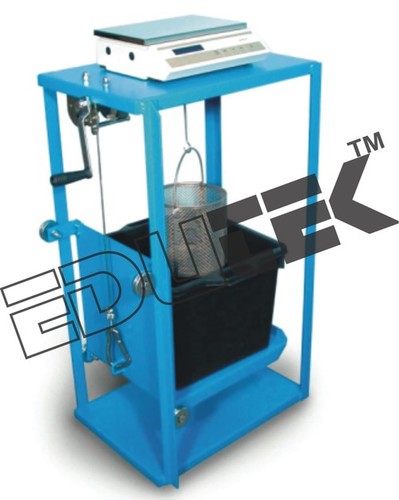 Coarse Aggregate Density Test Set Equipment Materials: Mild Steel