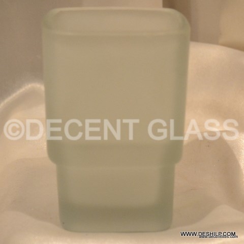White toothbrush holder