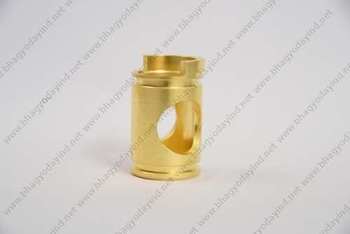 Precision Brass Disc Fitting Part