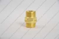 Brass Hex Reducer - Durable Brass Material, Standard Hex Dimensions | High-precision Fitting For Secure Connections