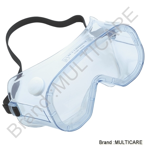 Protective Goggles - Polycarbonate Frame, Fits Over Prescription Lenses | Chemical Splash Protection, Distortion-Free Vision, Ventilated Comfort