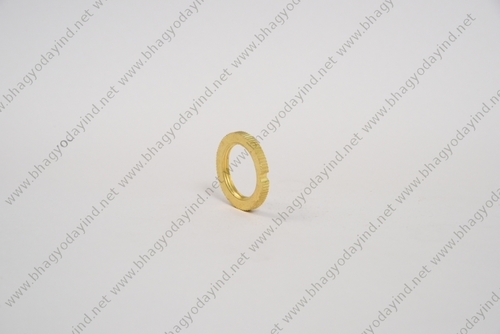 Brass Lock Nut Slotted Round Washer By BHAGYODAY INDUSTRIES