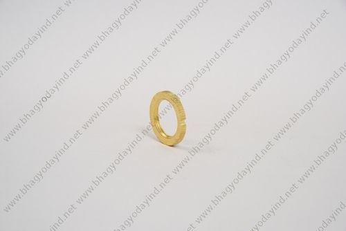 Brass Lock Nut Slotted Round Washer