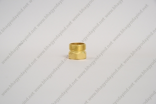 Yellow Color Brass Decorative Light Fitting Parts