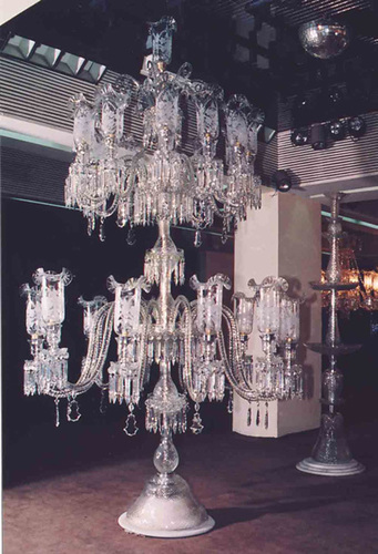 64 inch white Pedestal Lamp