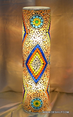 Pipe Mosaic Lamp Shade