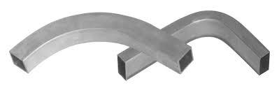 Pipe 6 - Steel 20x20 mm, 2 mm Wall Thickness, 50 mm Radius | Durable, Versatile, Reliable, Precise, Lightweight, Galvanized Finish