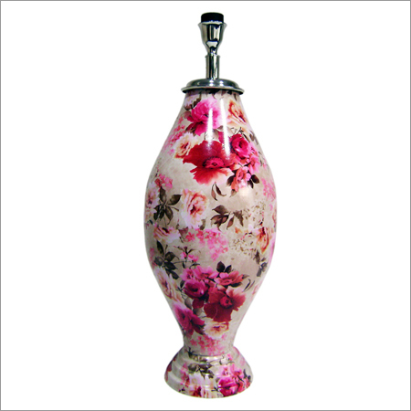Urn type powder coated Lamp
