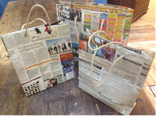 News Paper Bags