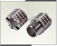 Brass Male Female Ppr Inserts - Brass, 1/2" To 2", Silver, Nickel Plated, Cnc Machined