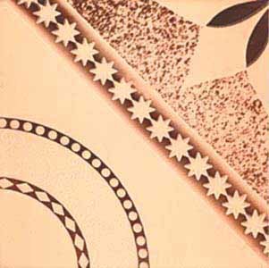 Round Design Floor Tiles