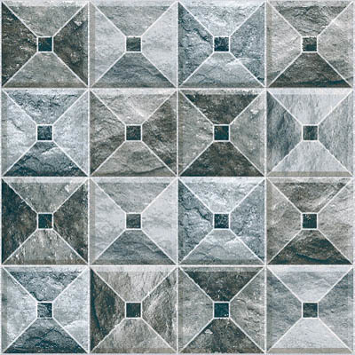 Grey Green Combination Digital Floor Tiles