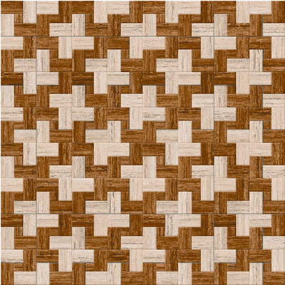 Cross Pattern Digital Floor Tiles