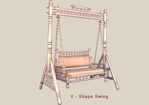 Wooden Swing -V Shape