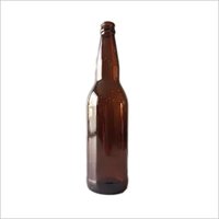 500ml Tall Amber Glass Beer Bottle