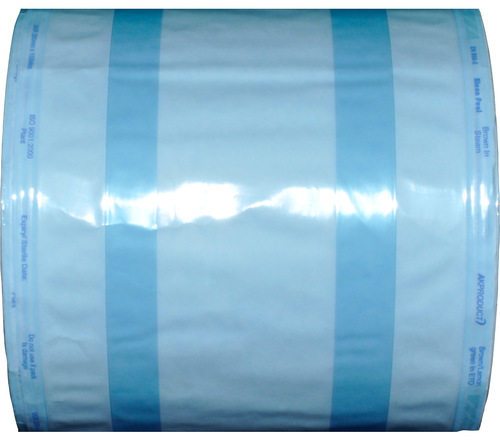 Natural Sterilization Gusset Rolls (Blue Poly)