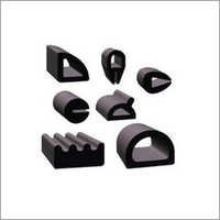Ethylene Propylene Terpolymer Rubber Profile - Epdmp Material, 152.4-304.8mm Diameter, 100m Length, Black Color, -40 To 120degc Temperature Range, 3-6mm Thickness