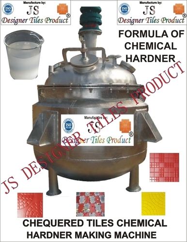 Chequered Tile Chemical Hardener Making Machine