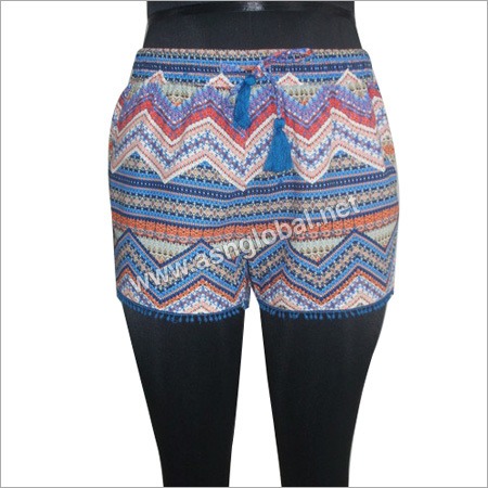 Womens Printed Shorts