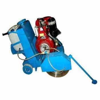 Blue Concrete Asphalt Cutter