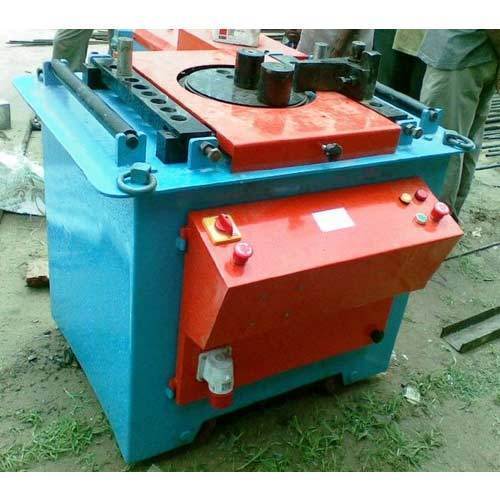 Blue Bar Bending Machine