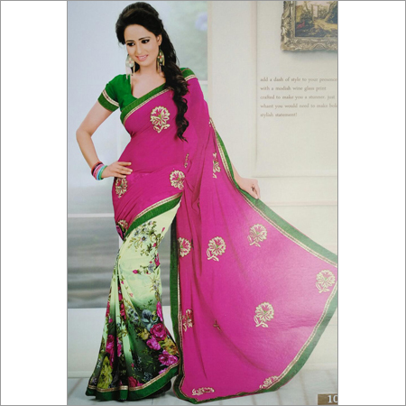 Printed Saree