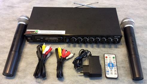 PORTABLE KARAOKE VIDEO-PLAYER & MIXER