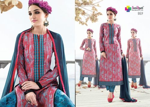 Digital Printed Cotton Suit