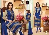 New Arrivals Cotton Embroidery Work Salwar Suits