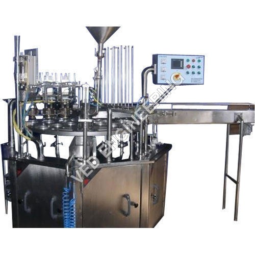 Double Head Cup Filling Machine