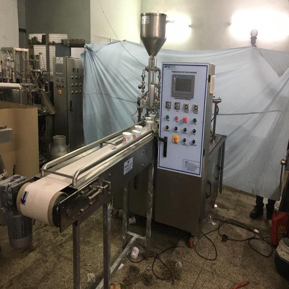 Single Head Cup Filling Machine