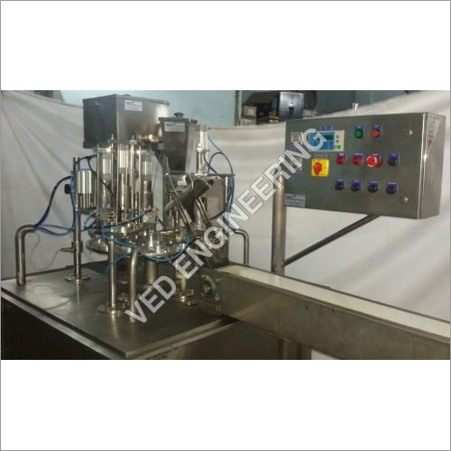 Icecream Cup Cone Filling Machine Capacity: 2400 Cups/Cone/Hr