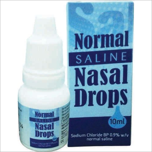 Normal Saline Nasal Drops