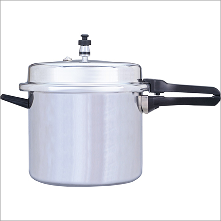 Aluminium Pressure Cooker - Aluminum, Variable Capacity, Bakelite Handle | Heat Resistant Handle, Fast Cooking, Easy Cleaning