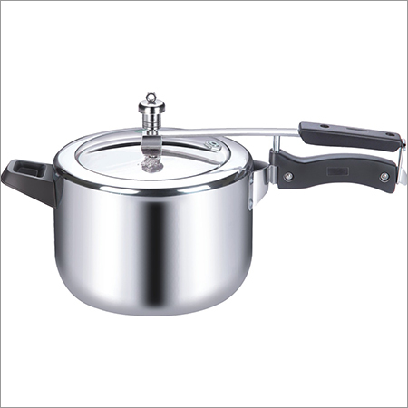 Inner Lid Pressure Cooker - Aluminum, Variable Size, Silver | Lightweight, Durable, High Heat Resistant, Easy to Clean