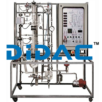 Manual Continuous Distillation Plant By DIDAC INTERNATIONAL