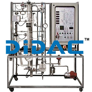 Continuous Distillation Pilot Plant With Data Acquisition