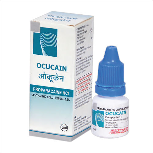 Proparacain Hcl Ophthalmic Solution Age Group: Suitable For All Ages