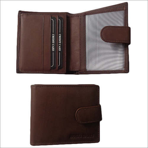 Mens Leather Card Wallet