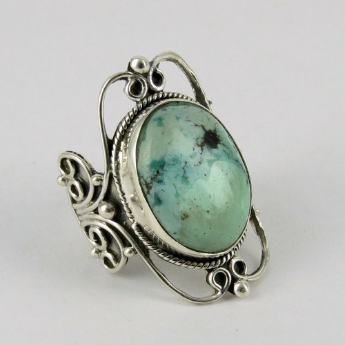 Popular New Product !! Turquoise 925 Sterling Silver Ring