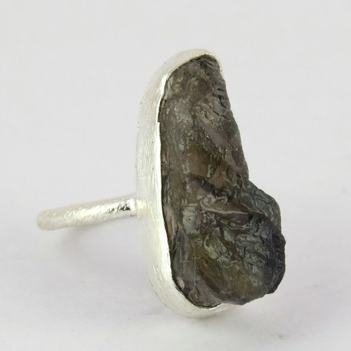 Pacific Glory !! Blue Iolite 925 Sterling Silver Ring