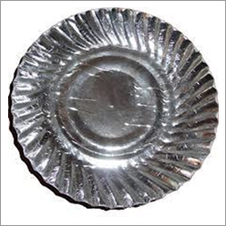 Silver Laminated Paper Plate
