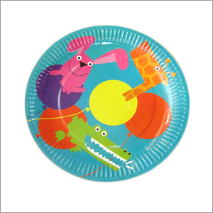 Colored Disposable Paper Plates