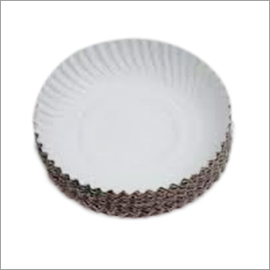 White Plain Paper Plate