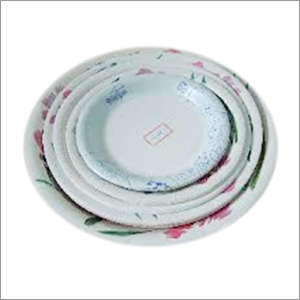 Silver Printed Paper Plates