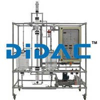 Manual Liquid-Liquid Extraction Pilot Plant With Rotating Disc Column