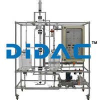 Manual Liquid-Liquid Extraction Pilot Plant With Raschig Rings