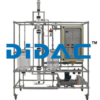 Automated Liquid-Liquid Extraction Pilot Plant With Raschig Ring